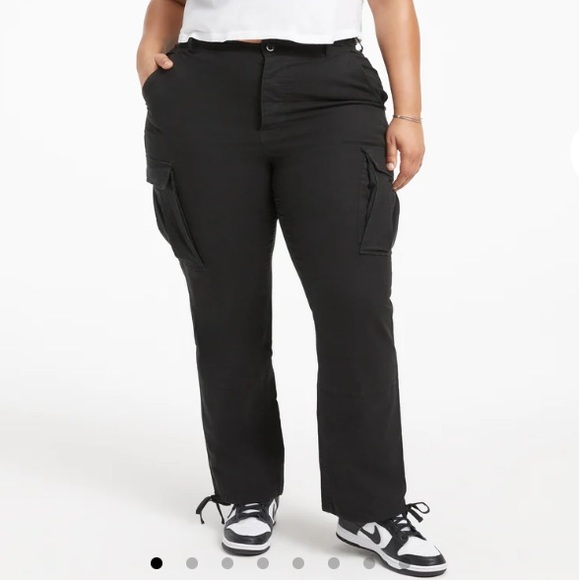 GOOD AMERICAN desert cargo pants - Picture 3 of 4